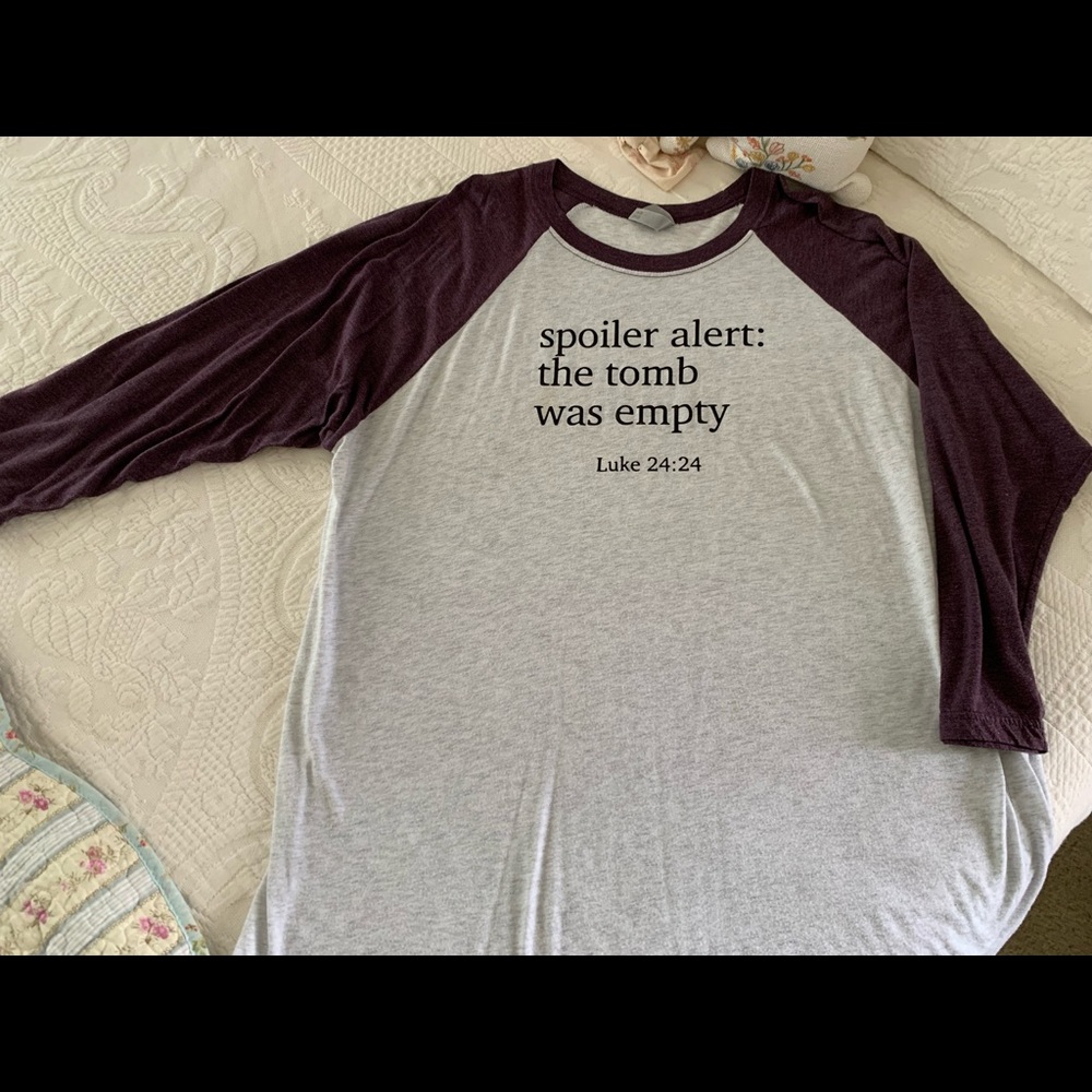 Easter 3/4 length sleeve shirt